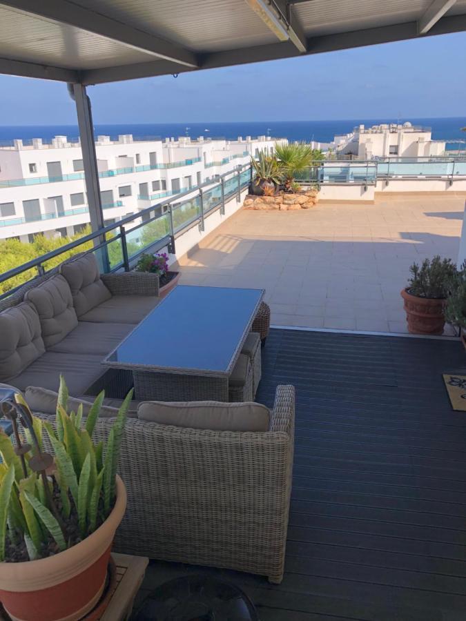 Atico Pinar De Garrucha Con Vistas Al Mar-Gran Terraza Exterior foto
