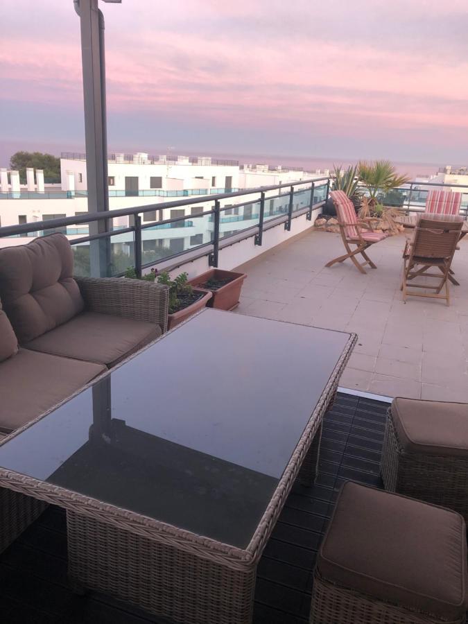 Atico Pinar De Garrucha Con Vistas Al Mar-Gran Terraza Exterior foto