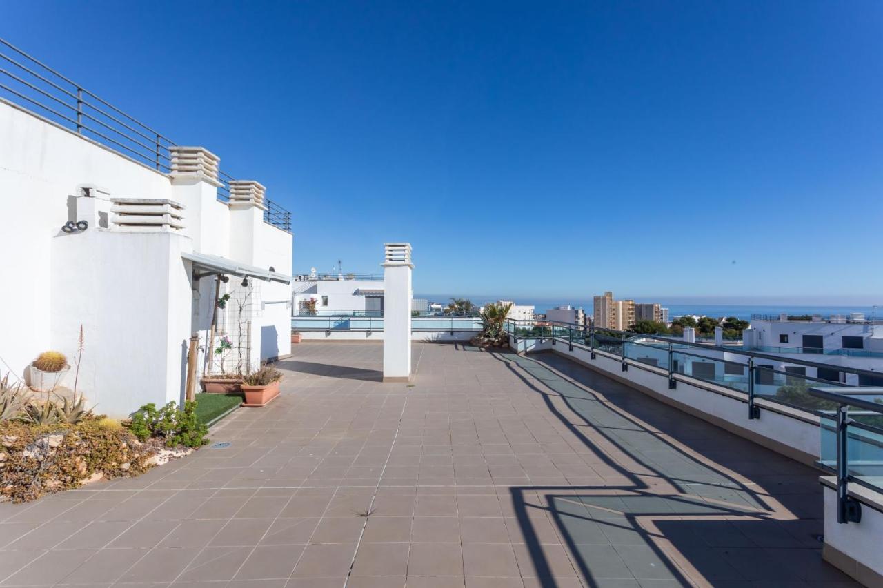 Atico Pinar De Garrucha Con Vistas Al Mar-Gran Terraza Exterior foto