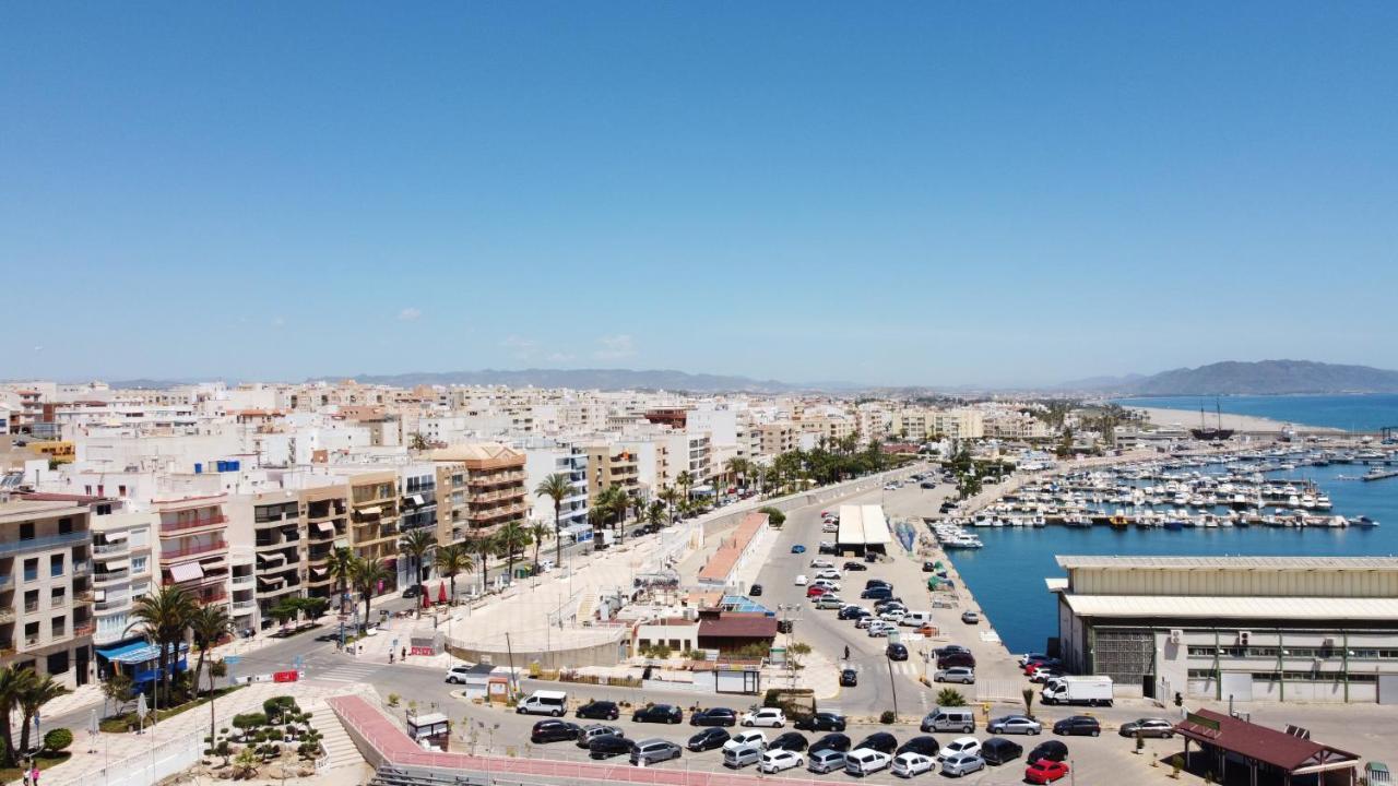 Atico Pinar De Garrucha Con Vistas Al Mar-Gran Terraza Exterior foto