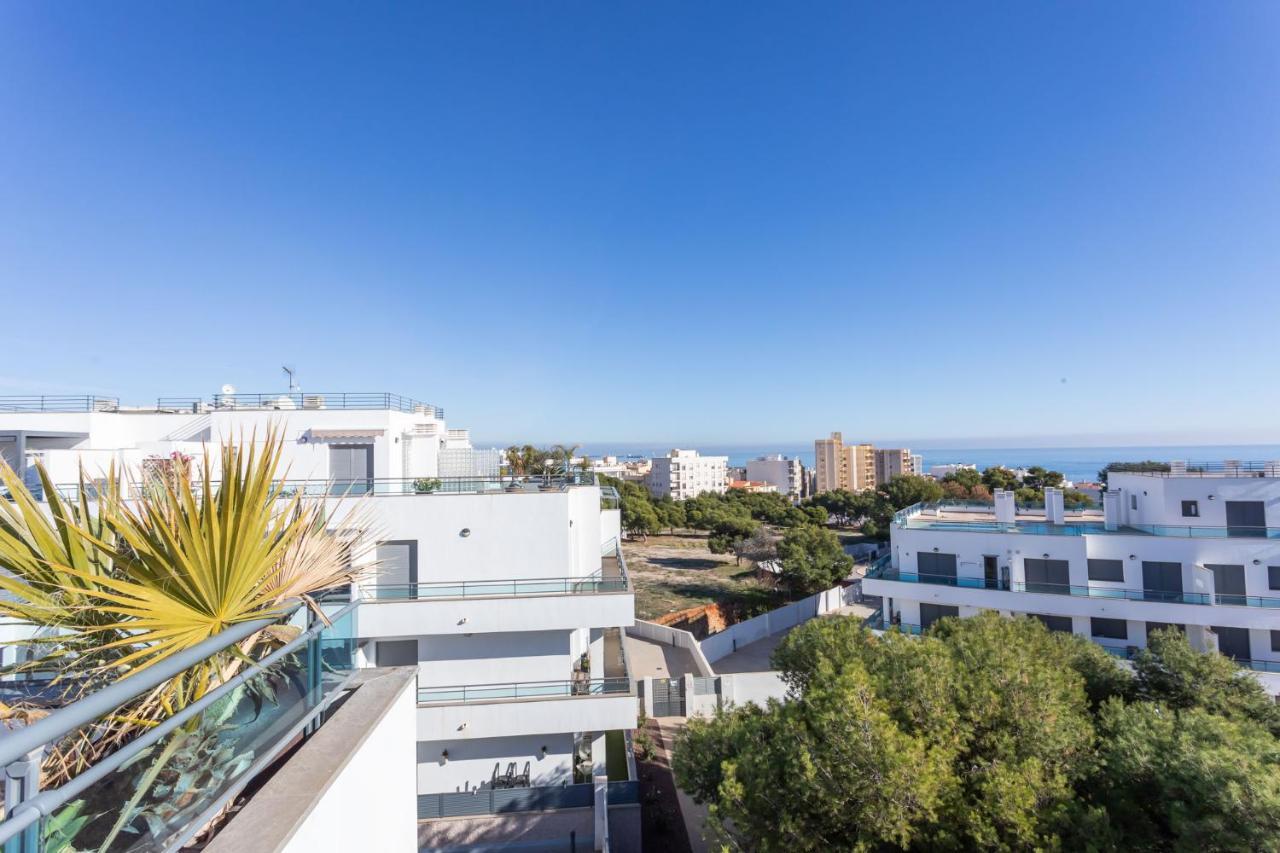 Atico Pinar De Garrucha Con Vistas Al Mar-Gran Terraza Exterior foto
